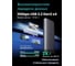 Конвертер UGREEN CM639 35625 8-in-1 4K60Hz USB-C to 2хUSB-A 3.2+2хUSB-C 3.2+2хHDMI+DP+PD port Converter, серый 35625_ 3
