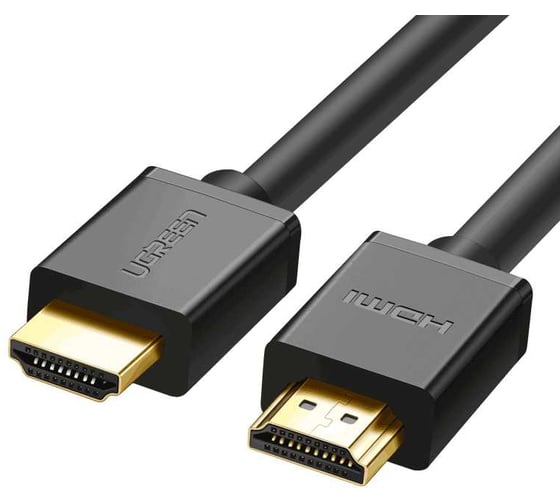 Кабель UGREEN HD104 10111 HDMI 4K Male to Male Cable, длина: 15м, черный 10111_