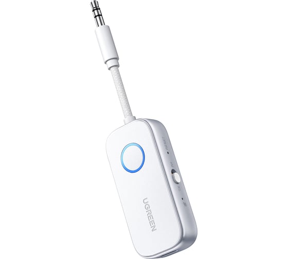 Адаптер UGREEN Bluetooth приемник/передатчик CM872 45812 Bluetooth 5.4 Audio Receiver/Transmitter. Цвет: белый 45812_