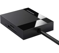 Кардридер UGREEN CR125 30333 USB 3.0 All-in-One Card Reader. Длина 50 см. Цвет: серый 30333_