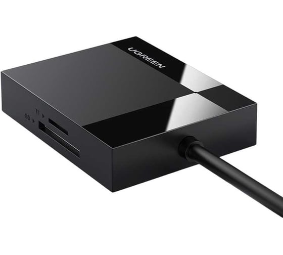Кардридер UGREEN CR125 30333 USB 3.0 All-in-One Card Reader. Длина 50 см. Цвет: серый 30333_