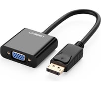 Конвертер UGREEN DP109 20415 DP Male to VGA Female Converter. Цвет: черный 20415_