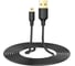 Кабель UGREEN US132 10385 USB 2.0 A Male to Mini 5 Pin Male Cable. Длина: 1,5м. Цвет: черный 10385_ 1