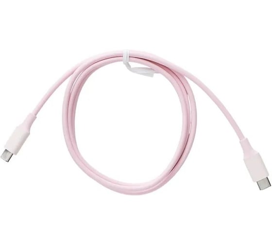 Кабель Ugreen US264 65124 60W USB-C 2.0 Male To USB-C 2.0 Male 3A Data Cable. Длина: 1м. Цвет: розовый 65124_
