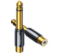 Адаптер Ugreen AV169 80731 6.35mm Male to RCA Female Adapter 80731_