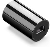 Адаптер-удлинитель Ugreen NW116 RJ45 Ethernet Connector. Цвет: черный 30837