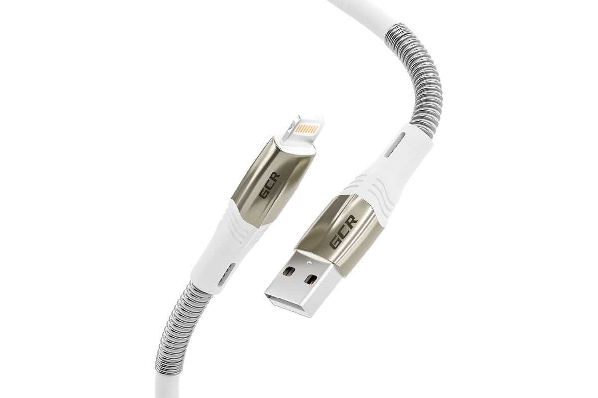 Кабель GCR 1.5m для iPhone, iPad, Air, MFI series MERCEDES & SPRING ...