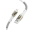 Кабель GCR 1.5m для iPhone, iPad, Air, MFI series MERCEDES & SPRING, WHITE, VIV53I538 1