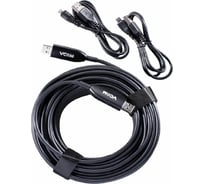 Кабель VCOM USB, оптический, активный, 30m D3762-30.0