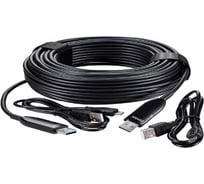 Кабель VCOM USB, оптический, активный, 40m D3762-40.0