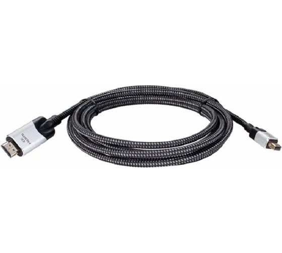 Кабель VCOM Mini DisplayPort HDMI медь 4K 60Hz оплетка провод высокоскоростной 3m CG615M-3.0 1