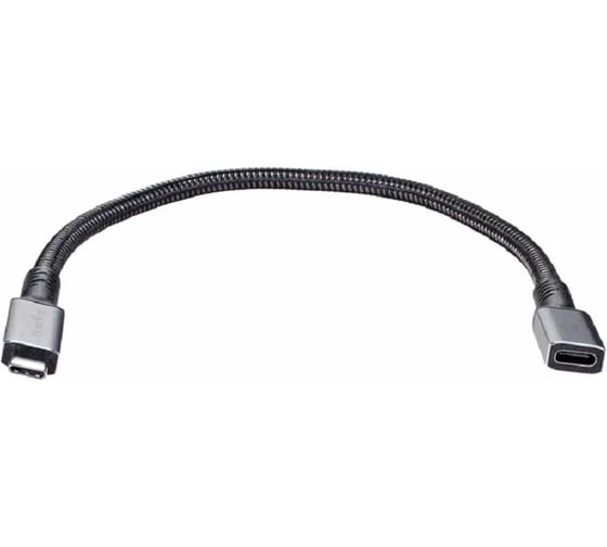 Удлинитель Telecom USB4 TYPE C 240W Power Delivery медь 8K 60Hz 40 GBps совместим с Thunderbolt3 корпус металл 0.3m TUS845-0.3M 1
