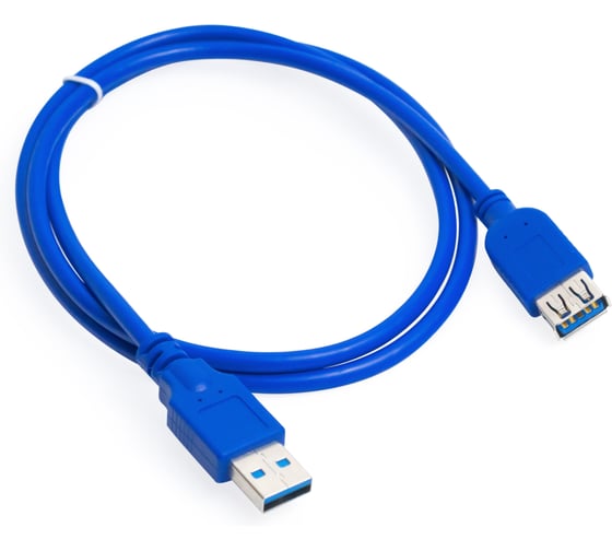 Кабель удлинитель Vell для подключения устройств USB 3.0, 1 м {V80116} 1378887