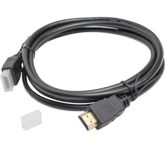 Видеокабель Vell HDMI - HDMI, 19 pin, черный, 2 м 1378880
