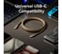 Кабель VENTION USB 2.0 CM/CM - 2м, белый, 5А PD240W TRIWH 10