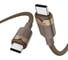 Кабель VENTION USB 2.0 CM/CM - 1м, бронза, 5А PD240W TRIJF 10