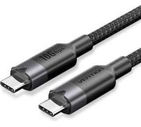 Кабель VENTION USB 3.2 Gen2 CM/CM - 1м, черный, 5А PD100W TRGBF