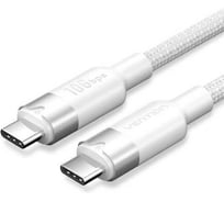 Кабель VENTION USB 3.2 Gen2 CM/CM - 1м, белый, 5А PD100W TRGWF