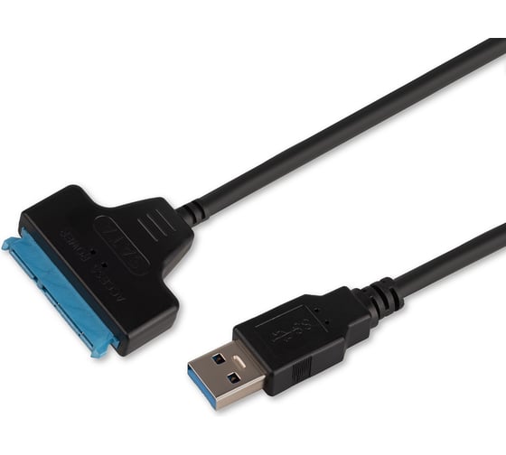 Адаптер Cablexpert USB3.2 Gen1 на SATA 2.5 HDD/SSD, Sata3, 5 Гбит/с, длина 0.3м, пакет A-USB3-SATA3-2.5