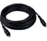 Кабель оптический Cablexpert Toslink 2xODT M/M, 7.5м, черный, пакет CC-OPT-7.5M-N 1