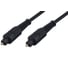 Кабель оптический Cablexpert Toslink 2xODT M/M, 7.5м, черный, пакет CC-OPT-7.5M-N 2
