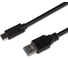 Кабель Cablexpert USB3.0, AM/Type-C, 3А, 36Вт, QC3.0, медь, двойн.экран, Pro, 3м, черный, пакет, CCP-USB3-AMCM-3M 2