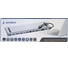 Док-станция Gembird Type-C, 12в1: 2xUSB3.1, USB2.0, RJ45, Type-C PD87W, Jack 3.5, SD/TF, 2xHDMI, VGA, Type-C, кабель 23см, алюминий, UHB-D6 5