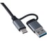 Разветвитель Gembird USB3.0/2.0, USB3.0, 4хUSB2.0, Type-C, с доп.питанием (порт Type-C), кабель Type-C/USB 17см, алюминий, коробка, UHB-C445 6