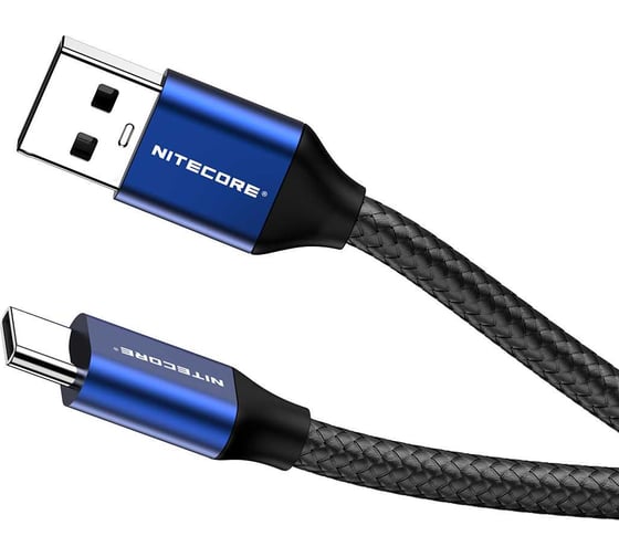 Кабель NITECORE UAC20 USB-C-USB-A, Ток: 3 A 18969