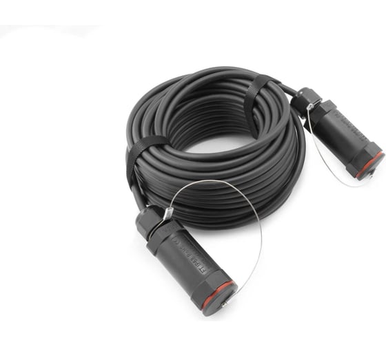 Кабель активный оптический А1 HDMI 2.0, 10 м, армированный, ver. 2.0, 4K/ 60 Hz, черный, коробка A1-HDMI2.0-AOC-10MA