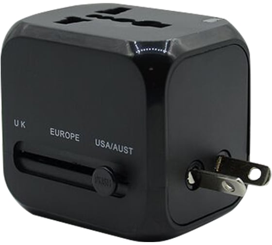 Переходник сетевой ROBITON TravelEnergy 3 с двумя USB-разъемами и 1 Type-C разъемом BL1 19711