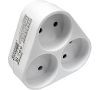 Сетевой разветвитель Спутник 10А 3 гнезда-розетки SRT203