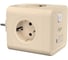 Тройник для розетки AGNI 4 розетки 220 + 2 USB + 1 Type C, цвет слоновой кости TP-WJ3U4E-C-ivory 1