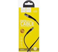 USB кабель Hoco U39 Slender для Micro USB, 2.4А, длина 1.2м, золотой 813532