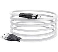 USB кабель Hoco X53 Angel для Lightning, 2.4А, длина 1.0м, белый 796354