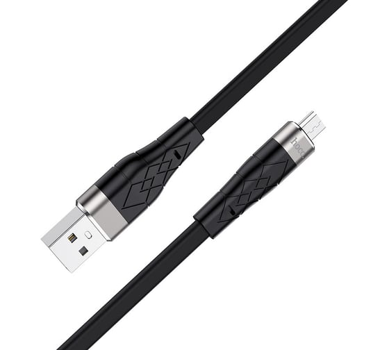 USB кабель Hoco X53 Angel для Micro USB, 2.4А, длина 1.0м, черный 796369 1
