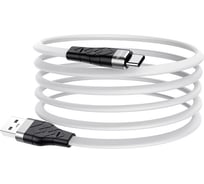 USB кабель Hoco X53 Angel для Type-C, 3.0А, длина 1.0м, белый 796366