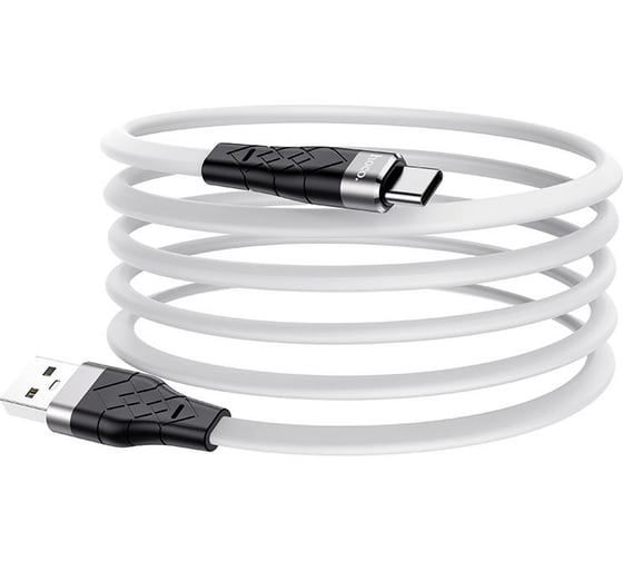 USB кабель Hoco X53 Angel для Type-C, 3.0А, длина 1.0м, белый 796366 1