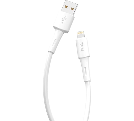 Дата-кабель USB-8pin TFN 2м, белый TFN-CLIGUSB2MWH