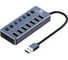 Концентратор 5Bites  USB3.0 -> 7*USB3.0 / AL / SILVER HB37-317SL 1