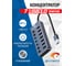 Концентратор 5Bites  USB3.0 -> 7*USB3.0 / AL / SILVER HB37-317SL 2