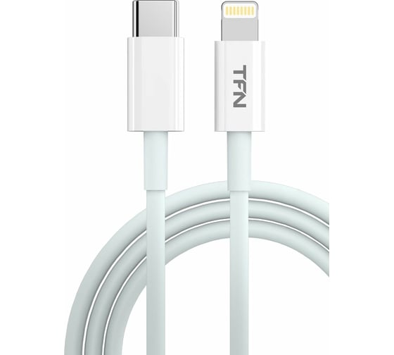 Дата-кабель 8pin-TypeC TFN 1м TPE, белый TFN-CLIGC1MTPEWH