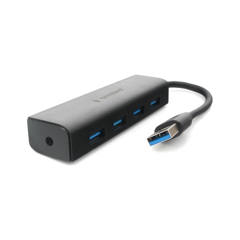 Концентратор USB 3.0 Gembird, 4 порта, с доп питанием UHB-C354 ...