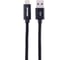 Кабель Zipower USB 3.1 Type-C, 3 A быстрая зарядка, 1 м, передача данных 10 Гб/сек, черный PM6674 1