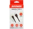 Кабель Zipower USB c оплеткой из термопласта PM6732 3