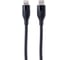 Кабель Zipower Lightning – Type-C, 3 A быстрая зарядка, 1,2 м, передача данных 380 Мб/сек, черный PM6673 1