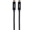 Кабель Zipower USB 3.1 Type-Cx2, 5 A быстрая зарядка, 1 м, передача данных 10 Гб/сек, черный PM6676 1