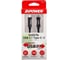 Кабель Zipower USB 3.1 Type-Cx2, 5 A быстрая зарядка, 1 м, передача данных 10 Гб/сек, черный PM6676 3