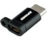 Адаптер Zipower с Type-C на USB micro B, 3A быстрая зарядка, передача данных 380 Мб/сек, черный PM6680 1