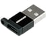 Адаптер Zipower с USB A на Type-C, 3A быстрая зарядка, передача данных 380 Мб/сек, черный PM6679 1